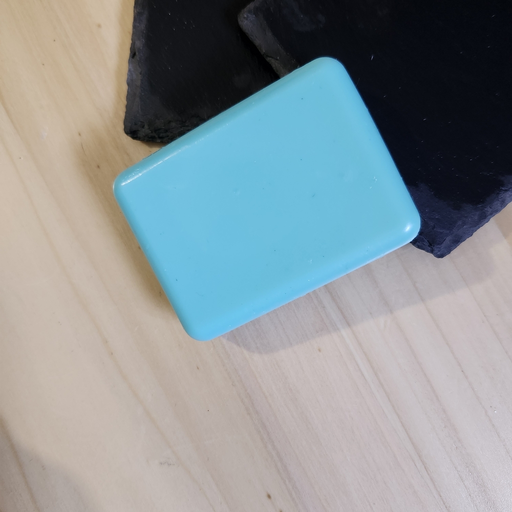 Turquoise Rectangular Soap Bar